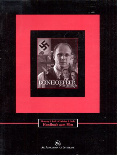 Stock image for BONHOEFFER: DIE LETZTE STUFE HANDBUCH ZUM FILM for sale by Half Price Books Inc.