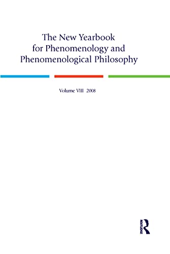 Stock image for New Yearbook for Phenomenology and Phenomenological Philosophy for sale by Blackwell's