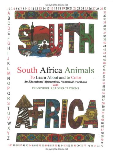 9780970238276: Animals of South Africa Coloring and Workbook