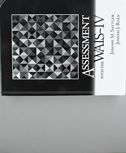 Beispielbild fr Assessment with the WAIS-IV zum Verkauf von BooksRun