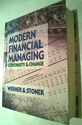 Imagen de archivo de Modern Financial Managing Continuity & Change a la venta por HPB-Red