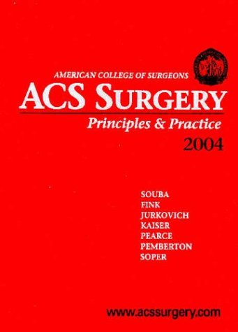 Imagen de archivo de Acs Surgery: Principles & Practice, 2004 a la venta por ThriftBooks-Atlanta