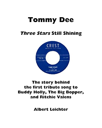 Stock image for Tommy Dee: Three Stars Still Shining for sale by Wonder Book