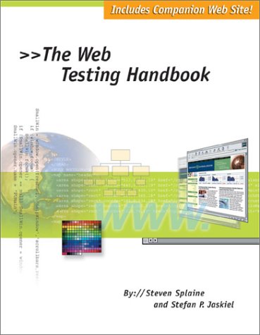 9780970436306: The Web Testing Handbook