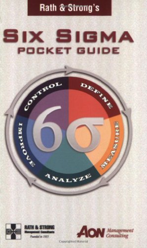 Beispielbild fr Rath & Strong's Six Sigma Pocket Guide zum Verkauf von BooksRun