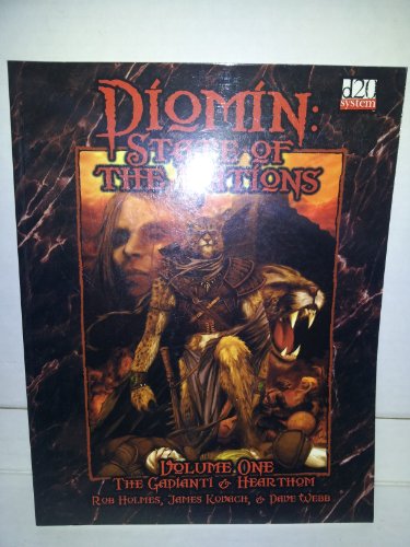 Imagen de archivo de Diomin: State of the Nations vol. 1, The Gadianti and Hearthom a la venta por Books From California