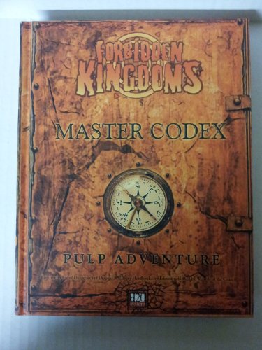 Beispielbild fr Forbidden Kingdoms - Master Codex (Forbidden Kingdoms (d20)) zum Verkauf von Noble Knight Games