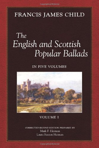 Imagen de archivo de The English and Scottish Popular Ballads, Vol 1 a la venta por HPB-Red