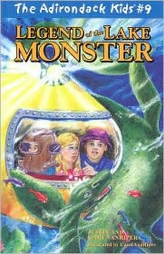 Beispielbild fr The Adirondack Kids #9: Legend of the Lake Monster zum Verkauf von BooksRun