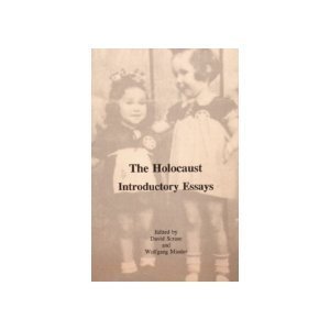 Beispielbild fr The Holocaust Introductory Essays zum Verkauf von medimops