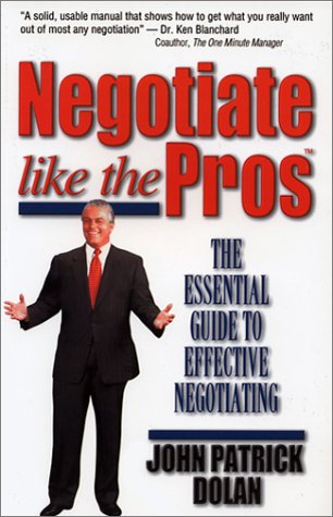 Beispielbild fr Negotiate like the Pros zum Verkauf von Better World Books