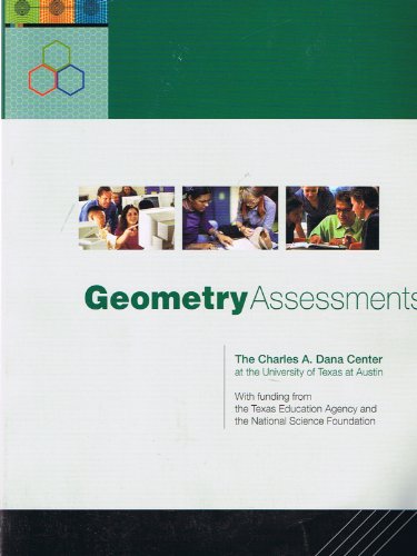 Beispielbild fr Geometry assessments zum Verkauf von HPB-Red