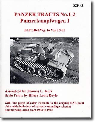 9780970840783: panzer-tracts-no--1-2--panzerkampfwagen-i