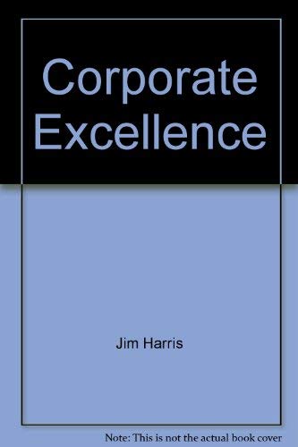 Stock image for Corporate Excellence for sale by HPB-Red