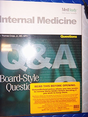 9780970876751: MedStudy Internal Medicine Board -Style Questions and Answers-2