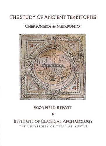 The Study of Ancient Territories: Chersoneos & Metaponto 2003 (9780970887948) by Coleman Carter, Joseph