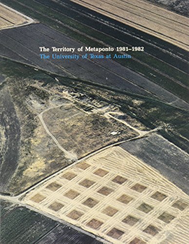 Stock image for Territory of Metaponto 1981-1982 for sale by Mahler Books