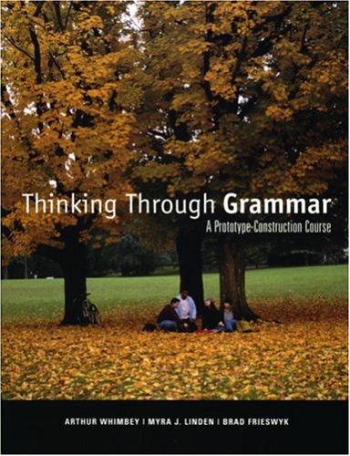 Beispielbild fr Thinking Through Grammar zum Verkauf von HPB-Red