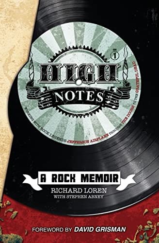 Beispielbild fr High Notes: A Rock Memoir zum Verkauf von Wonder Book