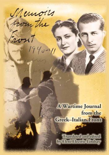 Beispielbild fr Memoirs From the Front 1940-41: A Wartime Journal from the Greek-italian Front zum Verkauf von HPB-Ruby