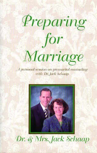 Stock image for Preparing for Marriage for sale by Better World Books
