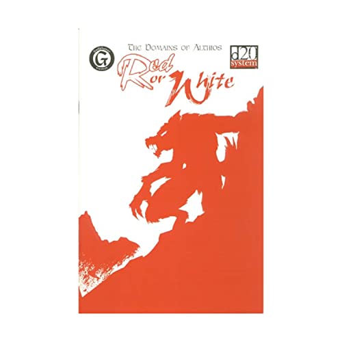 Imagen de archivo de Red on White : The Domains of Althios a la venta por Black and Read Books, Music & Games