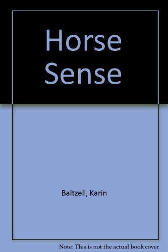 Stock image for Horse Sense for sale by Emily's Books