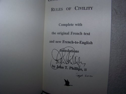 Stock image for George Washington's Rules of Civility: Complete With the Original French Text and New French-To-English Translations (The Compleat George Washington Series, Vol. 1) for sale by ThriftBooks-Dallas