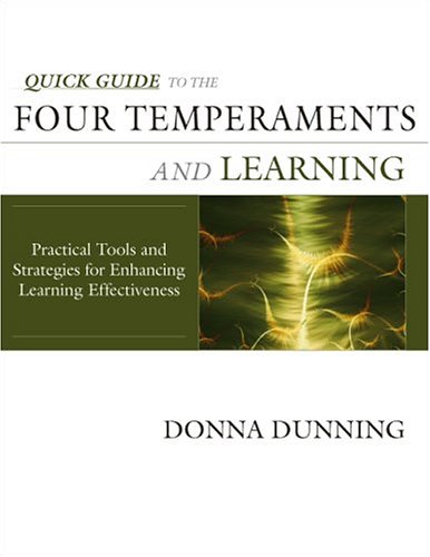 Imagen de archivo de Quick Guide to the Four Temperaments and Learning: Practical Tools and Strategies for Enhancing Learning Effectiveness a la venta por SecondSale