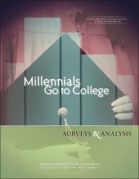 Beispielbild fr Millennials Go to College: Surveys and Analysis zum Verkauf von HPB Inc.