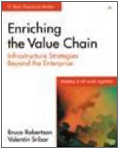 Beispielbild fr Enriching the Value Chain: Infrastructure Strategies Beyond the Enterprise (It Best Practices Series) zum Verkauf von medimops