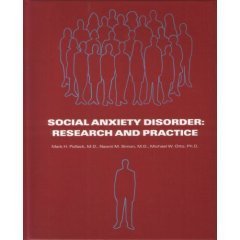 Beispielbild fr Social Anxiety Disorder: Research and Practice zum Verkauf von Better World Books