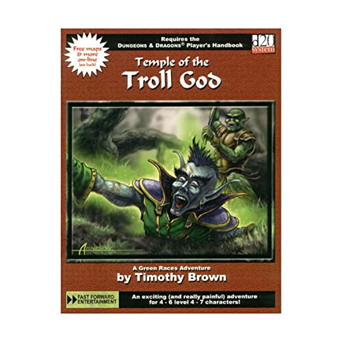 Beispielbild fr Temple of the Troll God zum Verkauf von Books From California