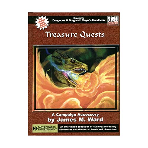 Treasure Quests (d20 System) (9780971323476) by James M. Ward