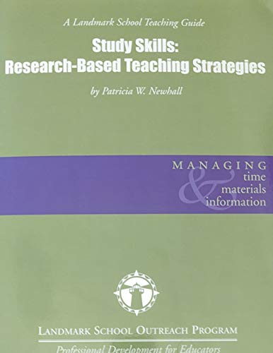 Beispielbild fr Study Skills: Research-Based Teaching Strategies zum Verkauf von SecondSale