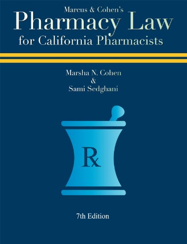 Imagen de archivo de Pharmacy Law for California Pharmacists a la venta por Better World Books: West