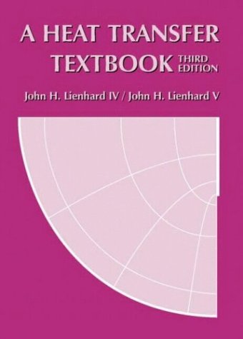 Imagen de archivo de A Heat Transfer Textbook, Third Edition a la venta por HPB-Red