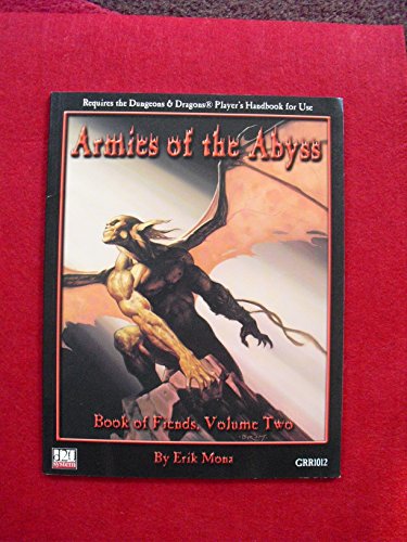 Armies of the Abyss: Book of Fiends, Vol. 2 (d20 System) (9780971438002) by Erik Mona