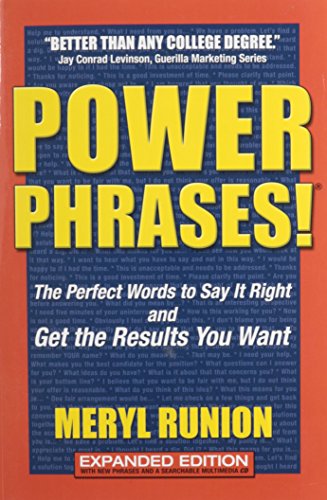 9780971443792: Powerphrases!: The Perfect Words to Say It Right And Get the Results You Want