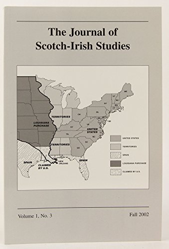 Imagen de archivo de The Journal for Scotch-Irish Studies, Vol. 1, No. 3. a la venta por Books From California