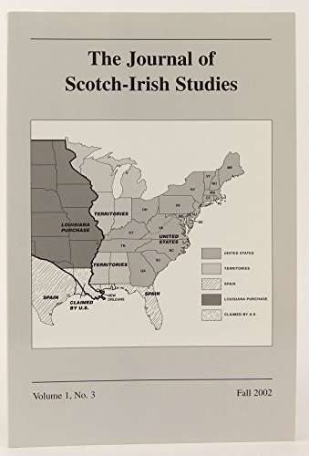Stock image for The Journal for Scotch-Irish Studies, Vol. 1, No. 3. for sale by Books From California
