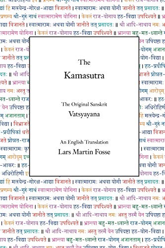 Imagen de archivo de The Kamasutra: The Original Sanskrit and An English Translation a la venta por Russell Books