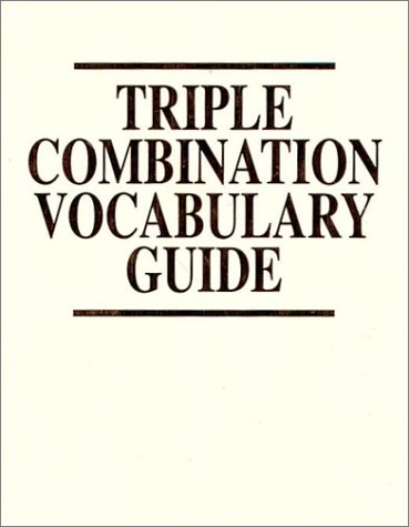 9780971670501: Triple Combination Vocabulary Guide