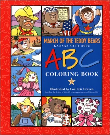 Stock image for March of the Teddy Bears ABC Coloring Book for sale by Wonder Book