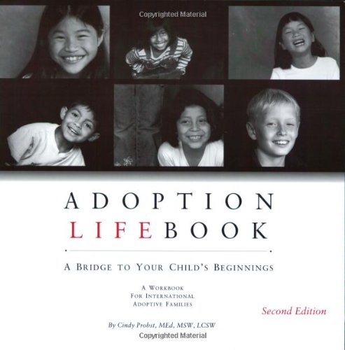 9780971749603: Adoption Lifebook: A Bridge to Your Child's Beginning, a Workbook for International Adoptive Families