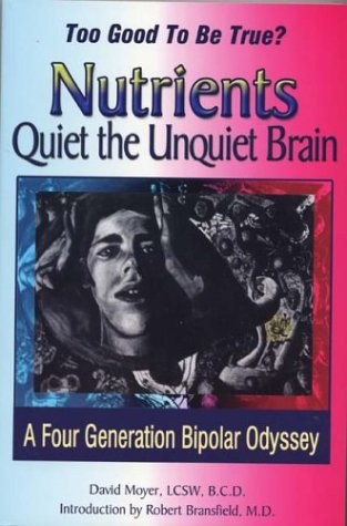 Imagen de archivo de Too Good to Be True? Nutrients Quiet the Unquiet Brain : A Four Generation Bipolar Odyssey a la venta por Better World Books