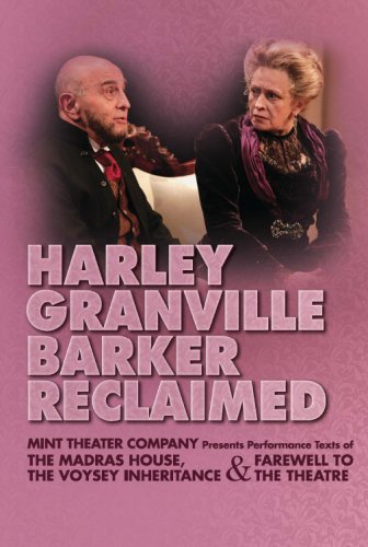Stock image for Harley Granville Barker Reclaimed for sale by Best and Fastest Books