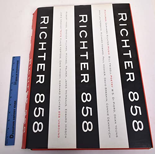 Richter 858 (9780971861008) by Lauterbach, Ann; Deanovich, Connie; Di Piero, W.S.; Graham, Jorie; Hillman, Brenda; Hoover, Paul; McManus, James; Palmer, Michael; Young, Dean;...