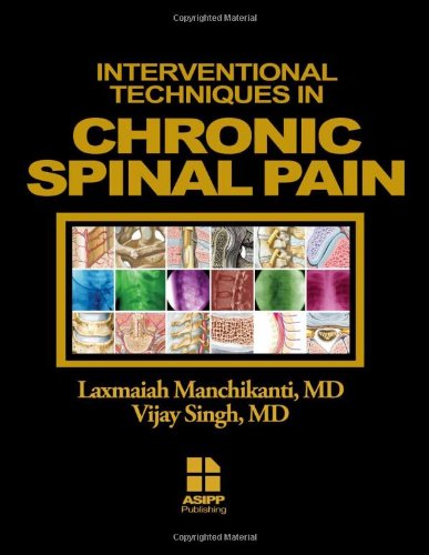 9780971995154: Interventional Techniques in Chronic Spinal Pain (Volume 1)