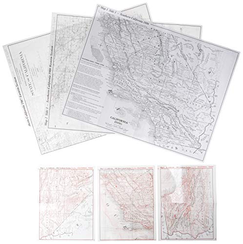 Beispielbild fr California, South Ghost Towns 6 Maps Then & Now zum Verkauf von SecondSale